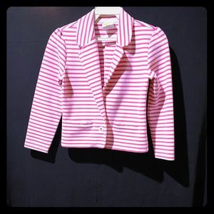 Striped blazer